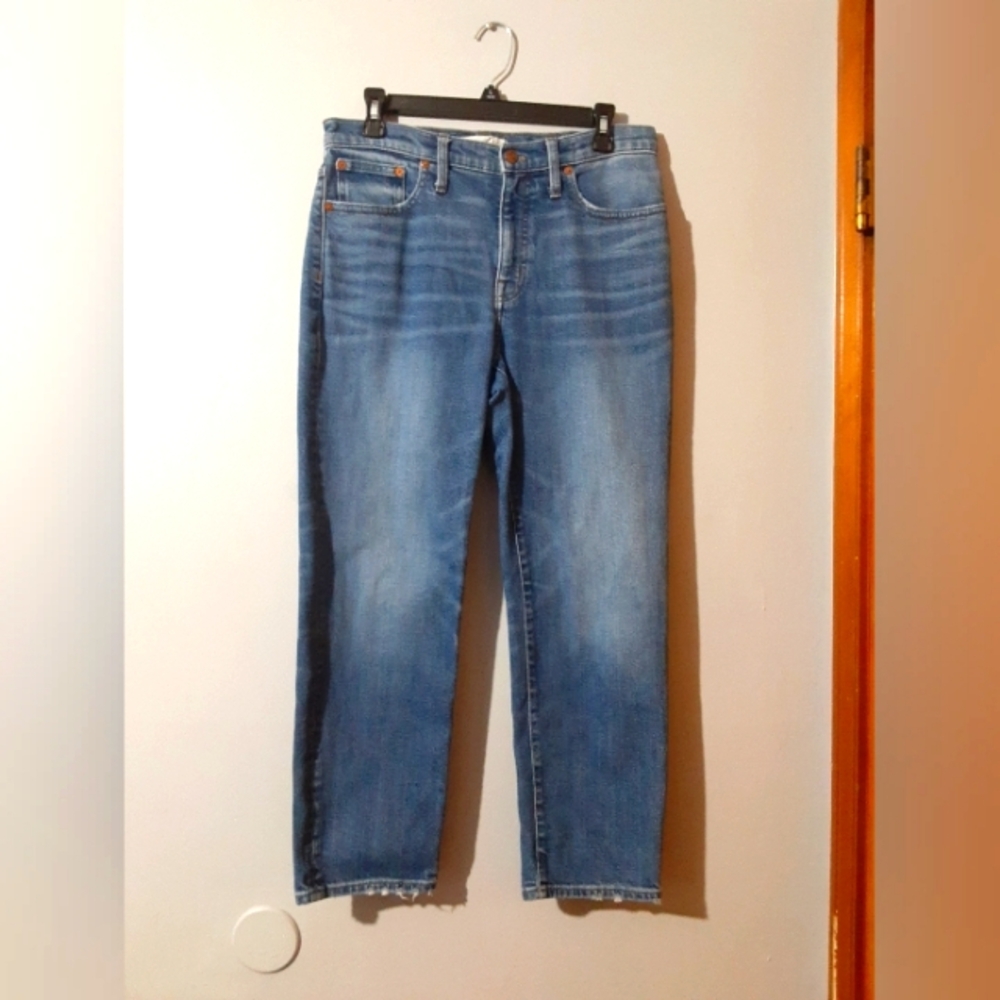 Madewell Jeans High Rise Classic Straight Women's Size 29 Casual Coastle